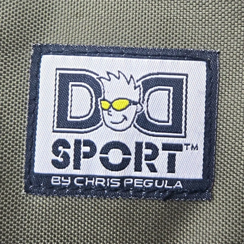 Diaper Dude Sport Messenger Bag Chris Pegula Khaki Green Crossbody Dad Bag
